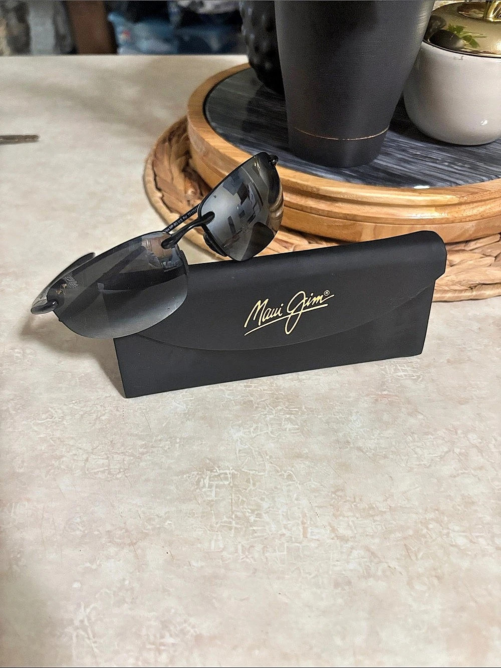 Maui Jim Ho'okipa 407-02 Black Sunglasses